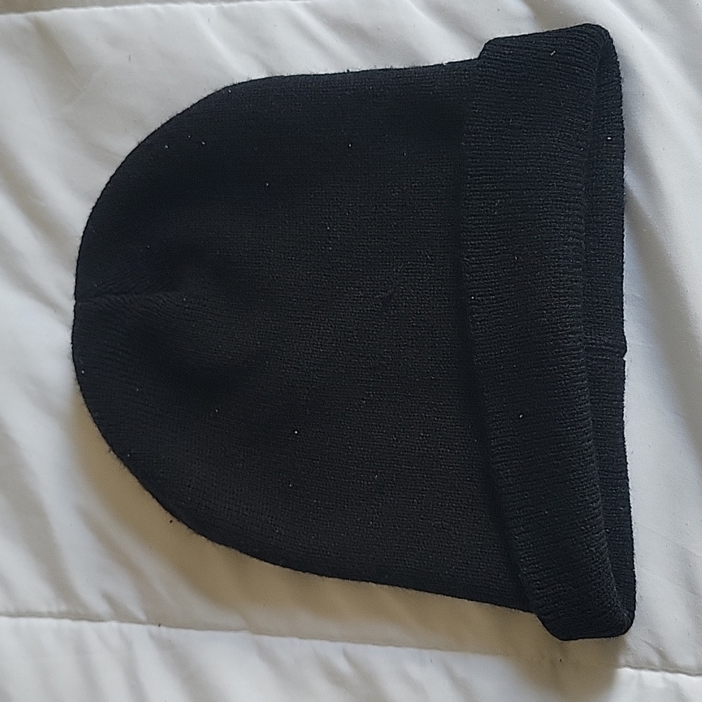 Black winter hat